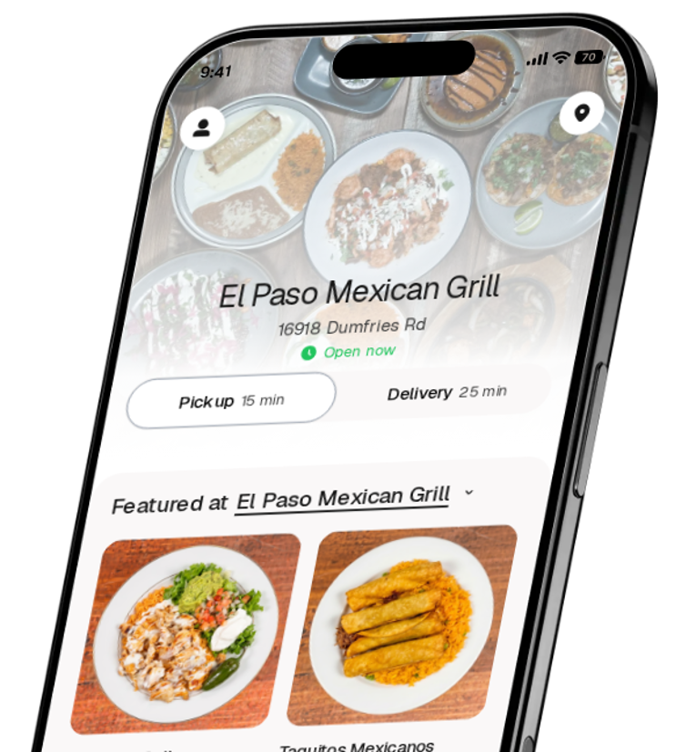 El Paso Mexican Grill app preview