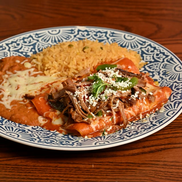 Enchiladas Norteñas.