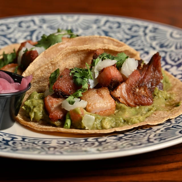 Tacos de Chicharron (Pork Belly).
