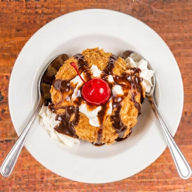 Mexican Fried Ice Cream.